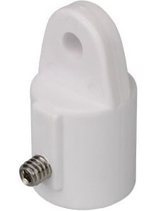 Top Cap 3/4&quot;  White Plastic