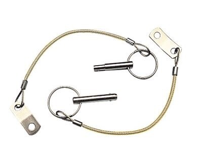 Release Pin and Lanyard 304 Stainless