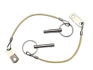 Release Pin and Lanyard 304 Stainless
