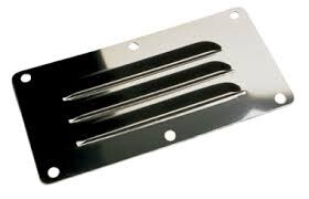 Vent 5&quot; x 2-5/8&quot; Stainless