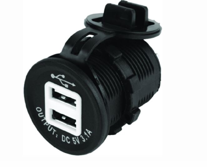 USB Double Power Socket
