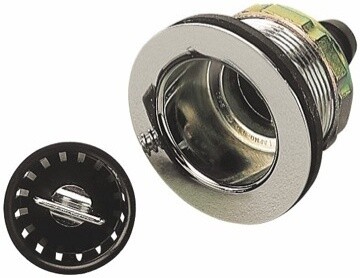 Seadog Sink Drain 2&quot; With Stopper 5/8&quot;  Barb