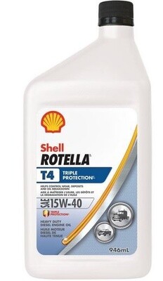 Rotella T4 Diesel Oil 15W40 946ml.