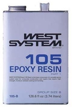 Résine époxy Système West 105-B 3,74 L