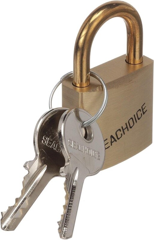 Solid Brass Padlock 1-1/2&quot;