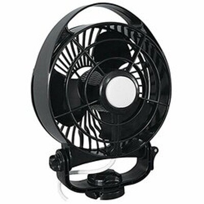 Bora 3 speed fan 12VDC black