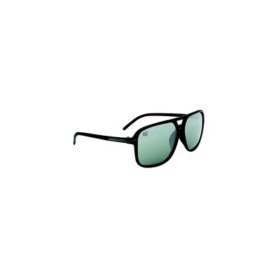 &#39;Salton&#39; Sun Glasses  Black Frame Silver Lens