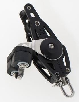 Block Fiddle 38-22mm Composite  Ball Bearing With Becket Cam And Swivel (96-53)