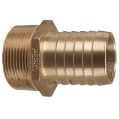 Adaptateur Filetage 1/2&quot; NPT vers Boyau 1/2&quot; Bronze