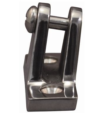 Deck Hinge Angled Stainless