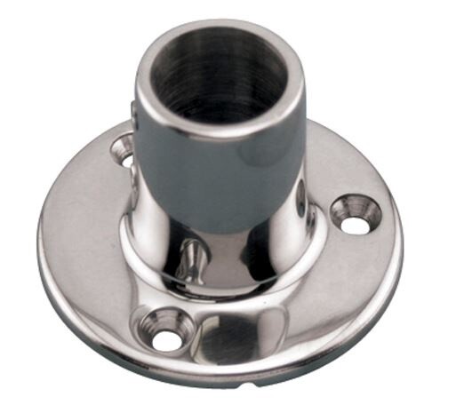 Rail Base 90 Degree 1&quot; Stainless