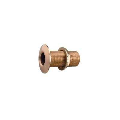 Thru Hull Bronze 3/4&quot; Thread NPT