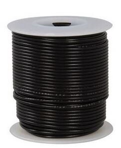 Wire 14 AWG Tinned Copper Black /foot