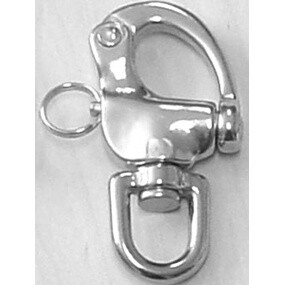Snap Shackle With Swivel 5/8&quot; Stainless