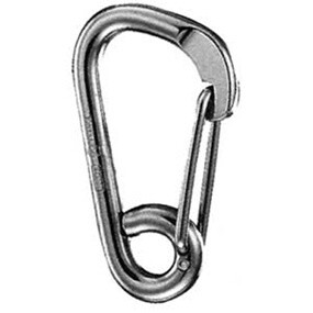 Spring Hook Forged  3 /8&quot; x 4&quot;