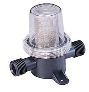 Strainer, Inline Pipe 1/2&quot;  With Fine Mesh Filter