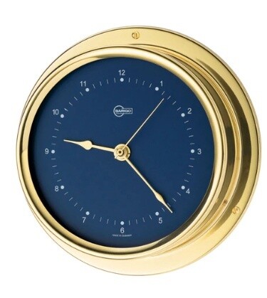 Clock &quot;Regatta&quot; Blue Face  4&quot;