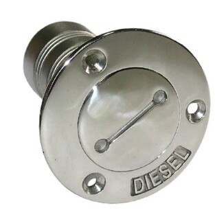 Deck fill &#39;DIESEL&#39;  1-1/2&quot; Stainless