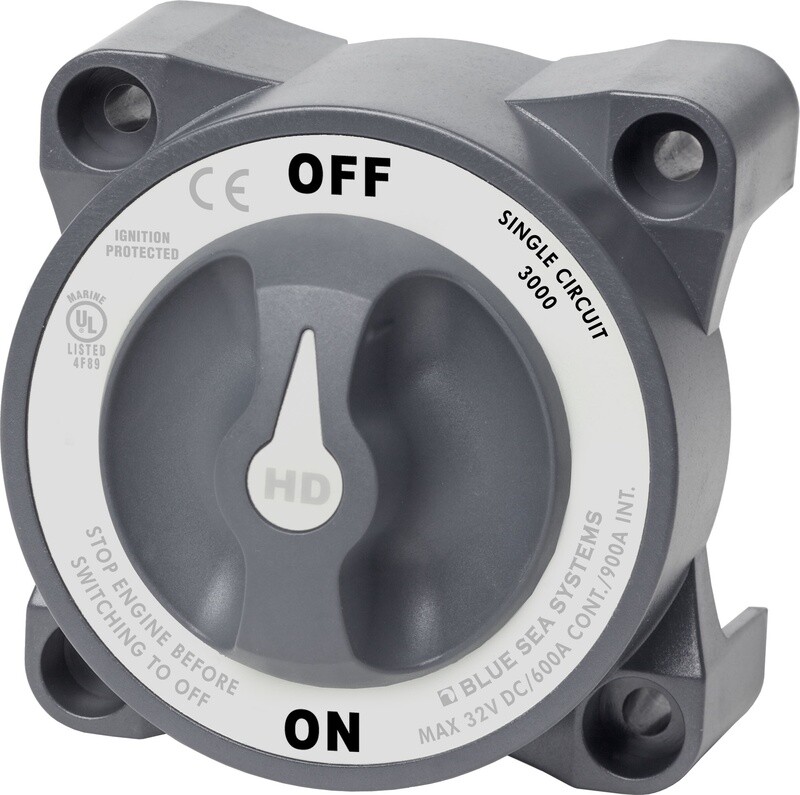 Battery Switch Heavy Duty  600A