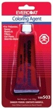 Color Agent  For Epoxy Or Polyester Red
