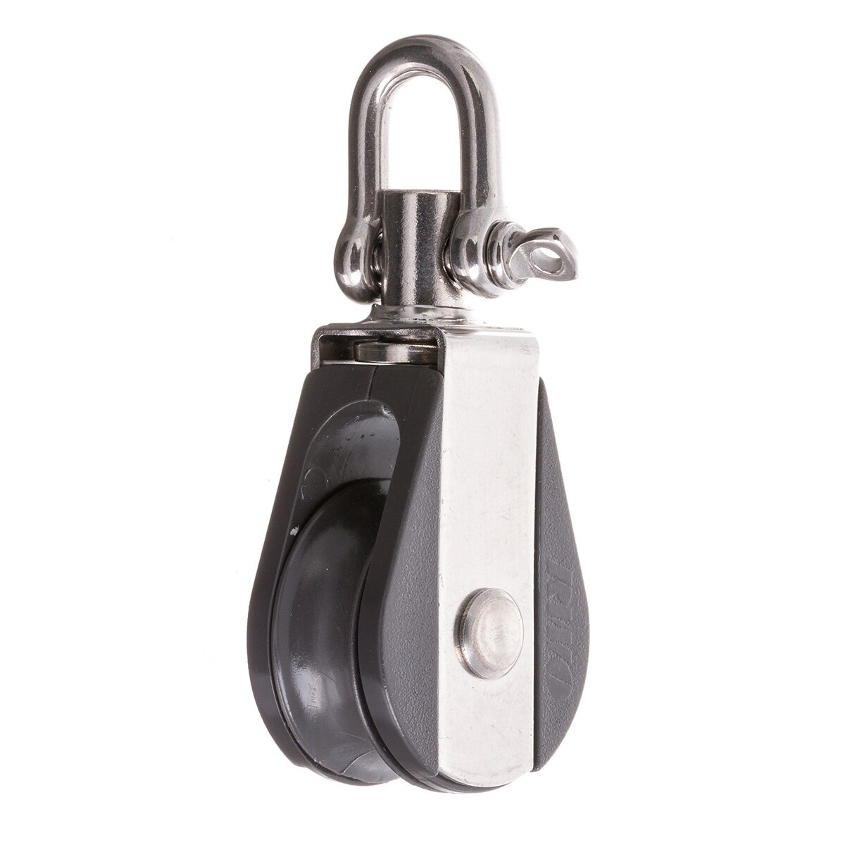 Block Single 28 mm With  Swivel and  M4 Screw Shackle (R7207)