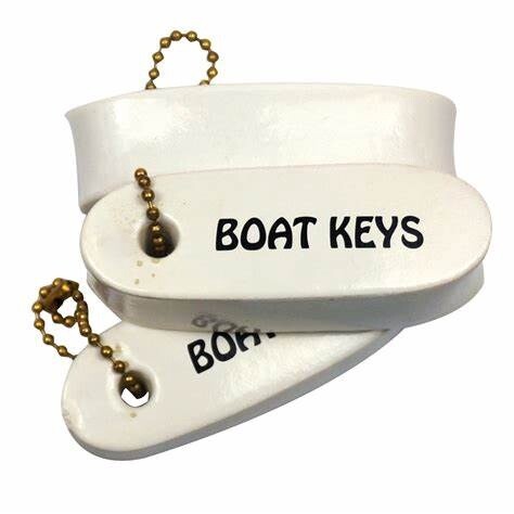 Key Chain Floating White