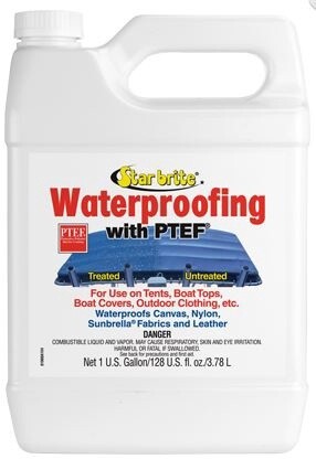 Marine Fabric Waterproofing With PTEF  1 gallon