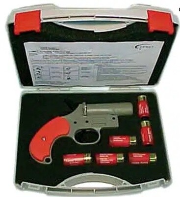 Flare Gun With 6 Twin Star Shells With Case