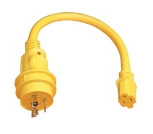 Marinco Pigtail Adapter with LED
