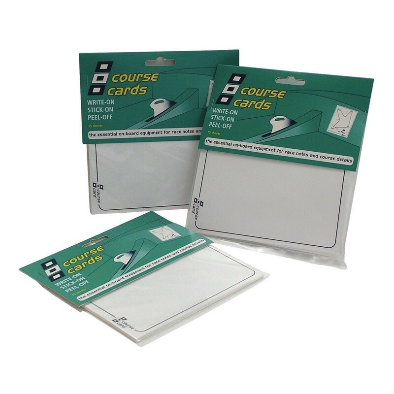 Waterproof Race/Course Cards
