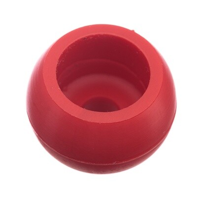 Stopper Ball 8mm Red 2/pk