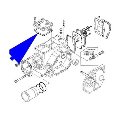 Gasket YSE8 / 12 / YSB8 / 12 / YSM8 / 12 (104200-44050)