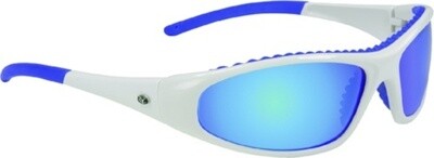 'Wahoo' Polarized Sunglasses with Blue Mirror Polarized Lenses