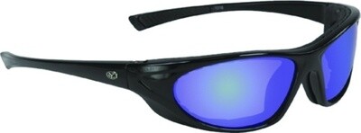 &#39;Bonefish&#39; Sunglasses With Green Mirror Polarized Lenses