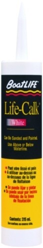 Life-Calk Polysulfide Sealant and Bedding Compound Black 10oz