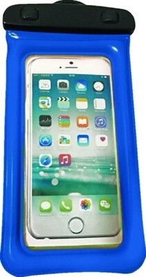 Étui pour Téléphone H2O étanche  5&quot; × 8&quot;, Bleu