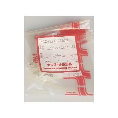 Panel Bulb 12V / 3.4W-T10 3JH2E, 3JH3E, 4JH2-DTE, 4JH2E (124617-91920)