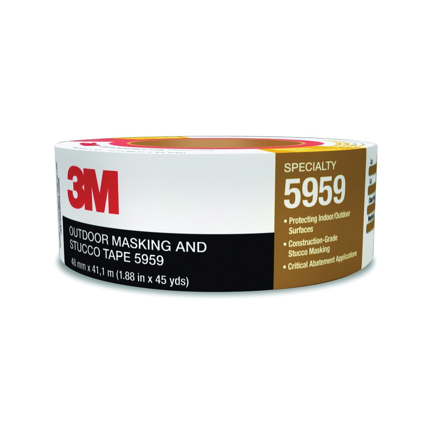 Long Life Red Masking Tape 48 mm x 41.1 m
