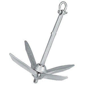 Anchor Folding Galvanized 4 kg / 9 lbs