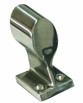 Rail End 60Degree 1&quot; Stainless