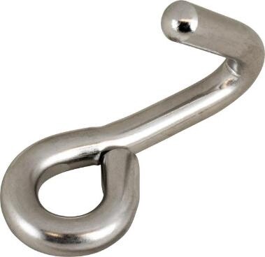 Reefing Hook 5/16&quot; Stainless
