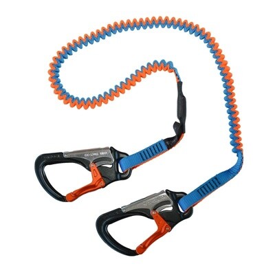 Elasticated Safety Line 2m with 2 Clips
