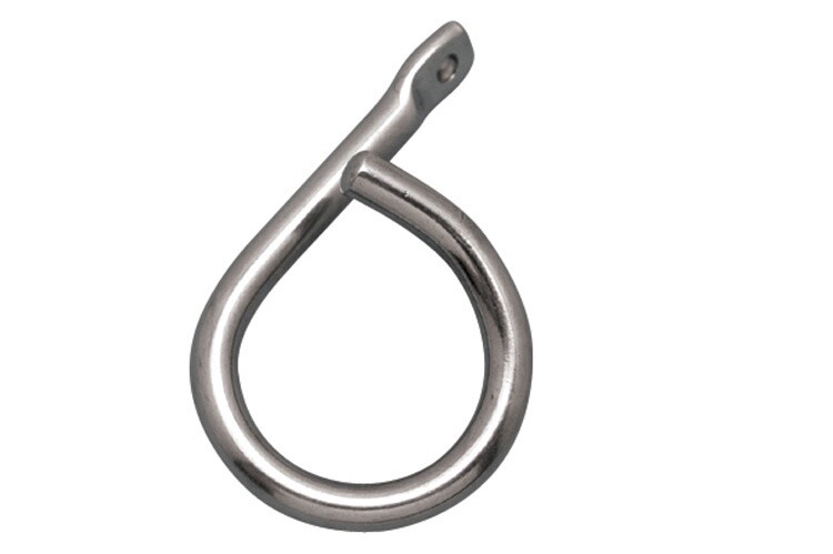 Reefing Hook 1/4&quot; bolt hole 4-1/4&quot; LOA