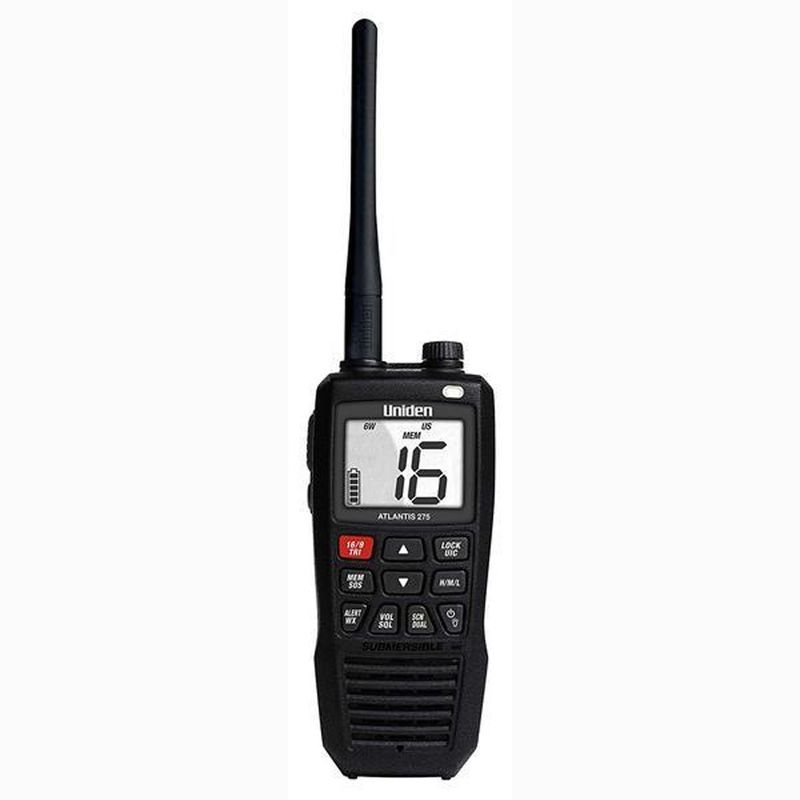 Atlantis 275 Handheld Floating VHF Black