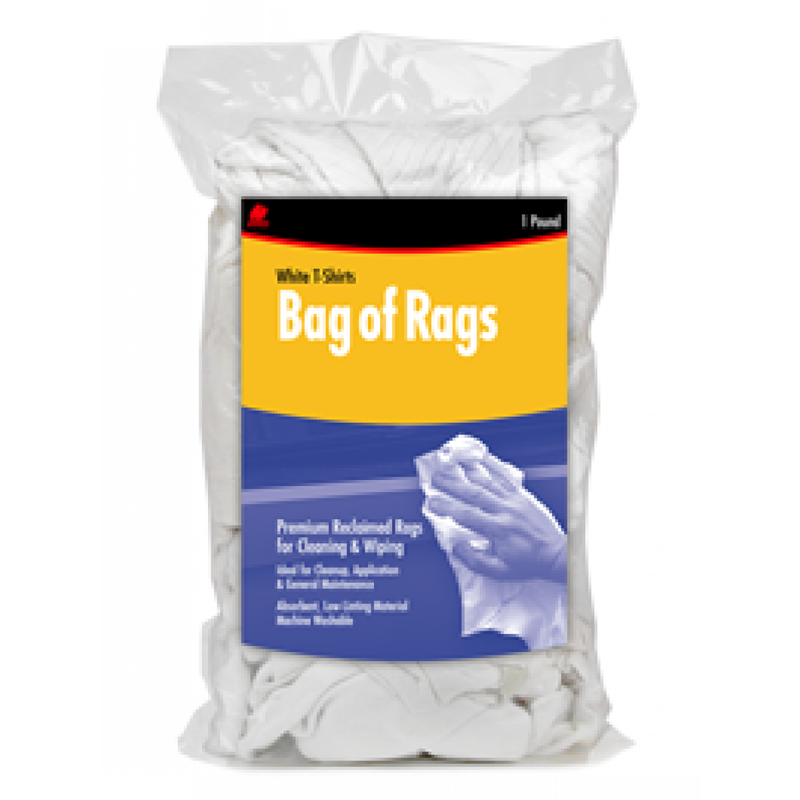 Bag of Rags T-shirt White 1lb