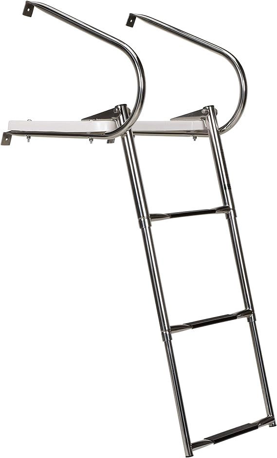 Universal Swim Platform With Top Mount Ladder