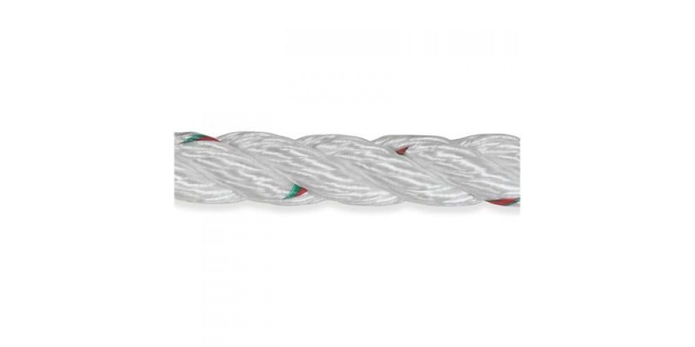Pro-Set 3 Strand 5/8&quot; White /Foot