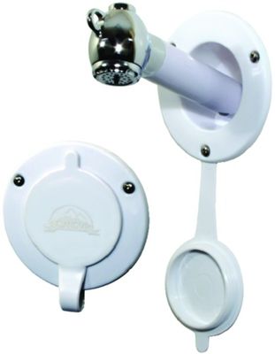 Transom Shower For Vertical Installation