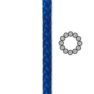 Amsteel SK78 Dyneema 1/8&quot; Bleu /Pied