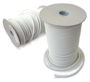 Shock Cord 1/8&quot; White  /foot